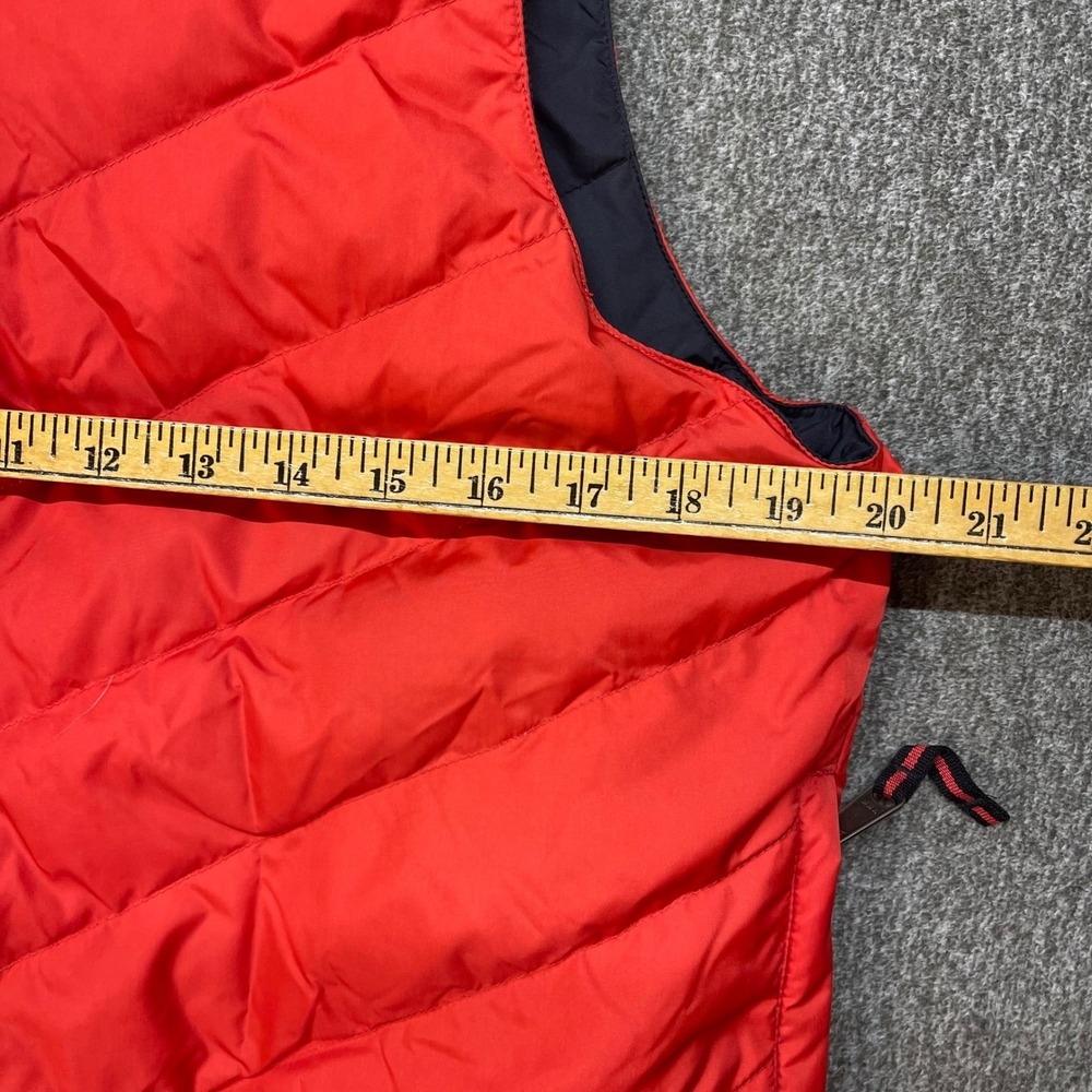 Coldwater Creek Reversible Puffer Vest Women's Size M Black Red Down Insulated - Picture 7 of 8